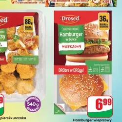 Hamburger wieprzowy w bułce Drosed