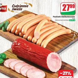 Parówki Delikatesowe