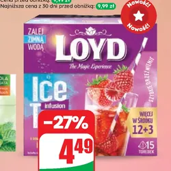Herbatka Na Zimno Ice Tea truskawka malina Loyd