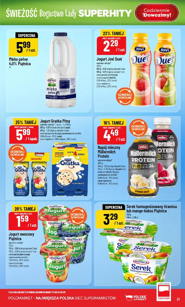 Strona 21 gazetki POLOmarket