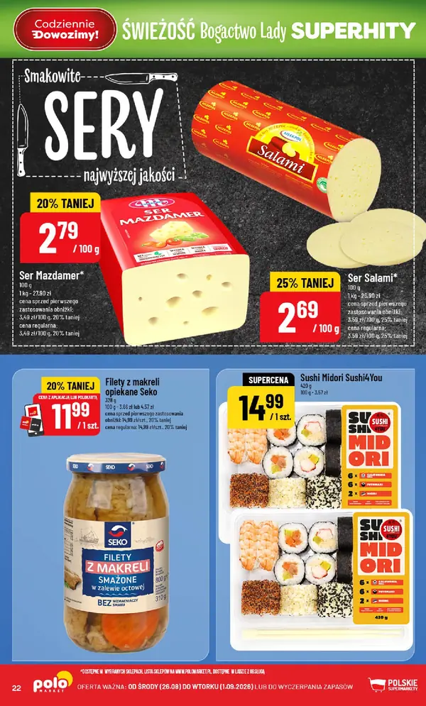 Strona 22 gazetki POLOmarket