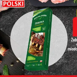 Żeberka wieprzowe wolno gotowane miodowe w sosie BBQ