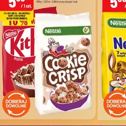 Płatki Nestle Kit Kat lub Cookie Crisp