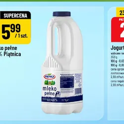 Mleko pełne 4,0% Piątnica