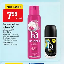 Dezodorant lub roll-on Fa