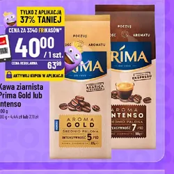 Kawa ziarnista Prima Gold lub Intenso