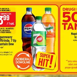 Napój gazowany Pepsi, Mirinda, 7 Up lub Mountain Dew