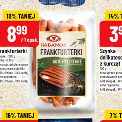 Frankfurterki Kabanos