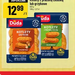 Kotlety z prażoną cebulką lub grzybowe