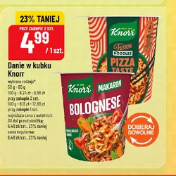 Danie w kubku Knorr