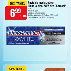 Pasta do mycia zębów Blend-a-Med. 3d White Charcoal