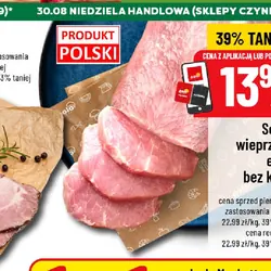 Schab wieprzowy extra bez kości
