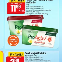 Margaryna Pro Activ Original lub Kardio