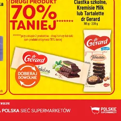 Ciastka szkolne, Kremisie Milk lub Tartalette dr Gerard