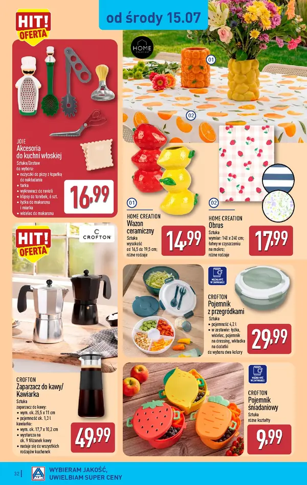 Strona 32 gazetki Aldi