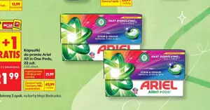 Szokująca obniżka kapsułek do prania w Biedronce — Ariel All in One Pods prawie o połowę taniej!