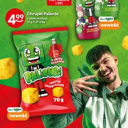 Chrupki Palionki o smaku ketchupu