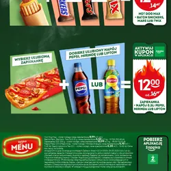 Zapiekanka + Napój 0,5l: Pepsi, Mirinda lub Lipton