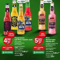 Napój piwny lub Piwo Captain Jack