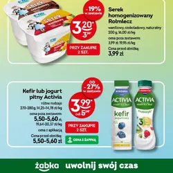 Kefir lub jogurt pitny Activia