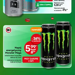 Napój energetyczny Monster Mega