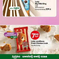 Lody waniliowe Fried Chicken Look