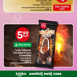 Lody Volcanix Caramel & Lava Crunchies