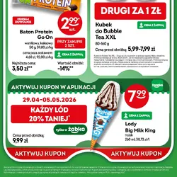 Lody Big Milk King rożek