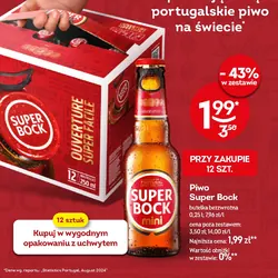 Piwo Super Bock mini