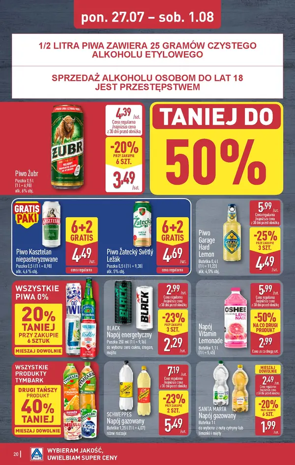 Strona 20 gazetki Aldi