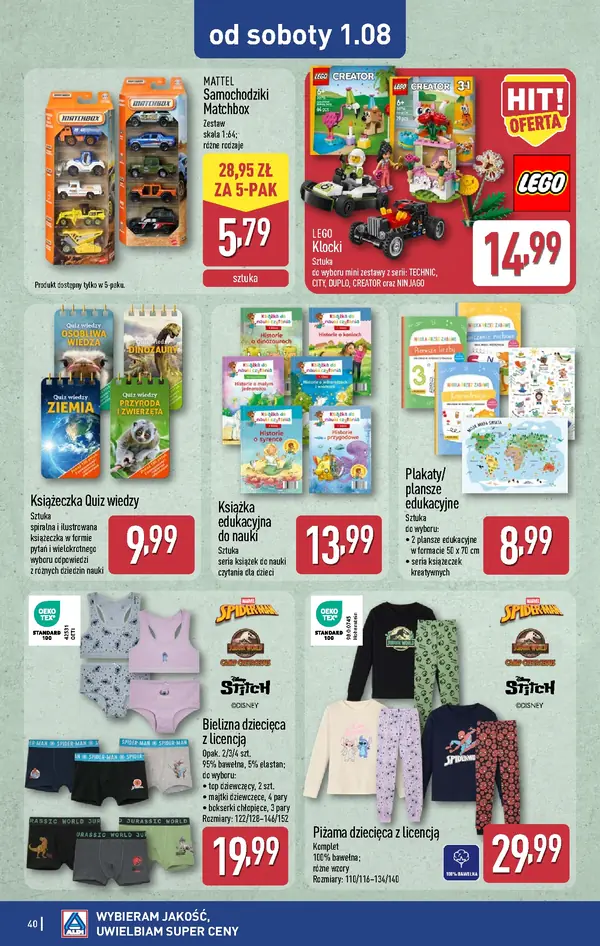 Strona 40 gazetki Aldi