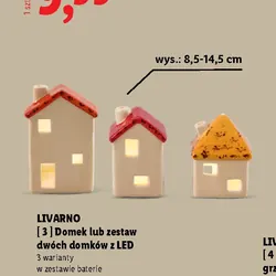 Domek lub zestaw dwóch domków z LED
