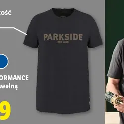 PARKSIDE PERFORMANCE T-shirt męski z bawełną