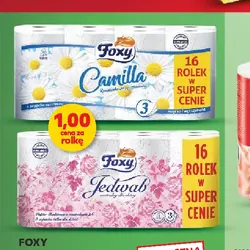 Papier toaletowy Foxy Camilla/Jedwab