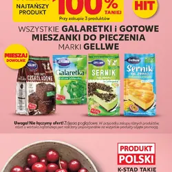 Galaretki i gotowe mieszanki do pieczenia