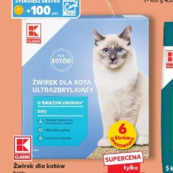 Żwirek dla kotów K-Classic