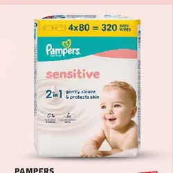 Pampers chusteczki nawilżane
