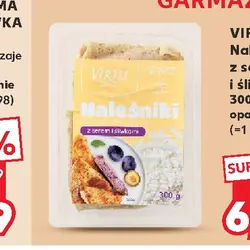 Naleśniki z serem i śliwkami