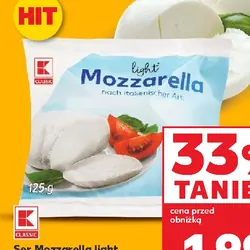 Ser Mozzarella light