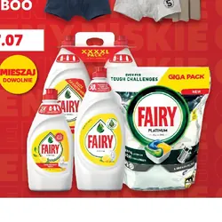 Płyny do naczyń i kapsułki Fairy