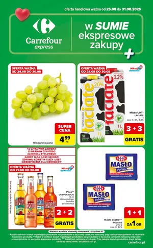 Gazetka Express w SUMIE ekspresowe zakupy