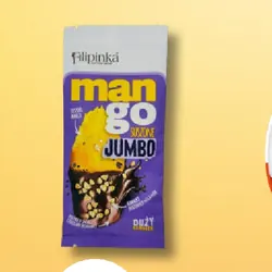 Mango Jumbo suszone w czekoladzie deserowej Filipinka