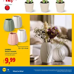 LIVARNO Sztuczne tulipany w doniczce