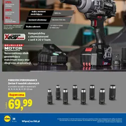 PARKSIDE PERFORMANCE Zestaw 8 nasadek udarowych