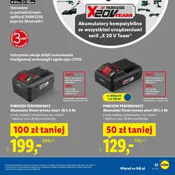 PARKSIDE PERFORMANCE Akumulator litowo-jonowy smart 20 V, 4 Ah