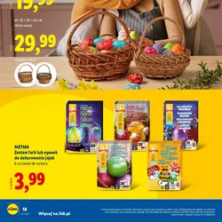 METMA Zestaw farb lub opasek do dekorowania jajek