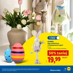 LIVARNO Zając wielkanocny z teleskopowymi nogami