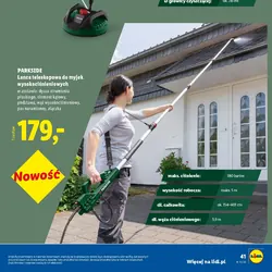 PARKSIDE Szczotka do czyszczenia tarasów i kostki brukowej