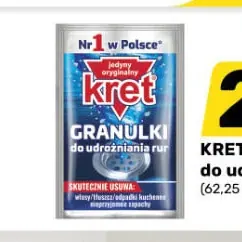 KRET Granulki do udrożniania rur