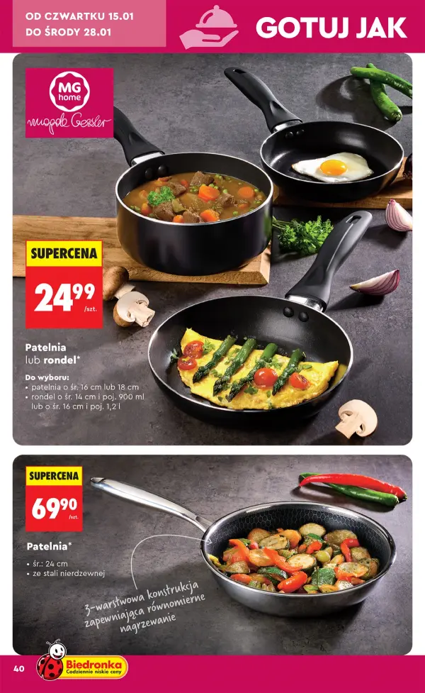 Strona 40 gazetki Biedronka